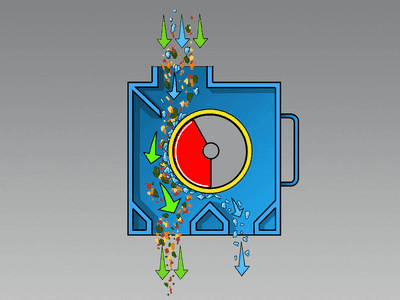 Goudsmit drum magnet, trummagnet